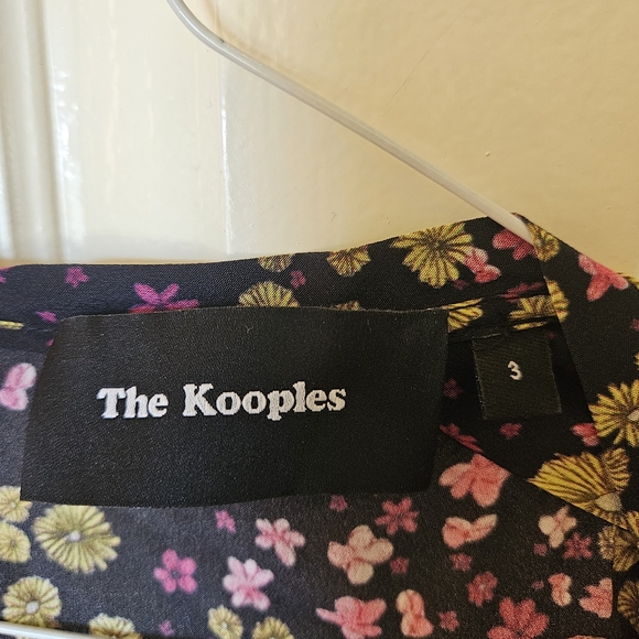 The Kooples Silk Mini Dress US SZ 8 - Picture 6 of 7